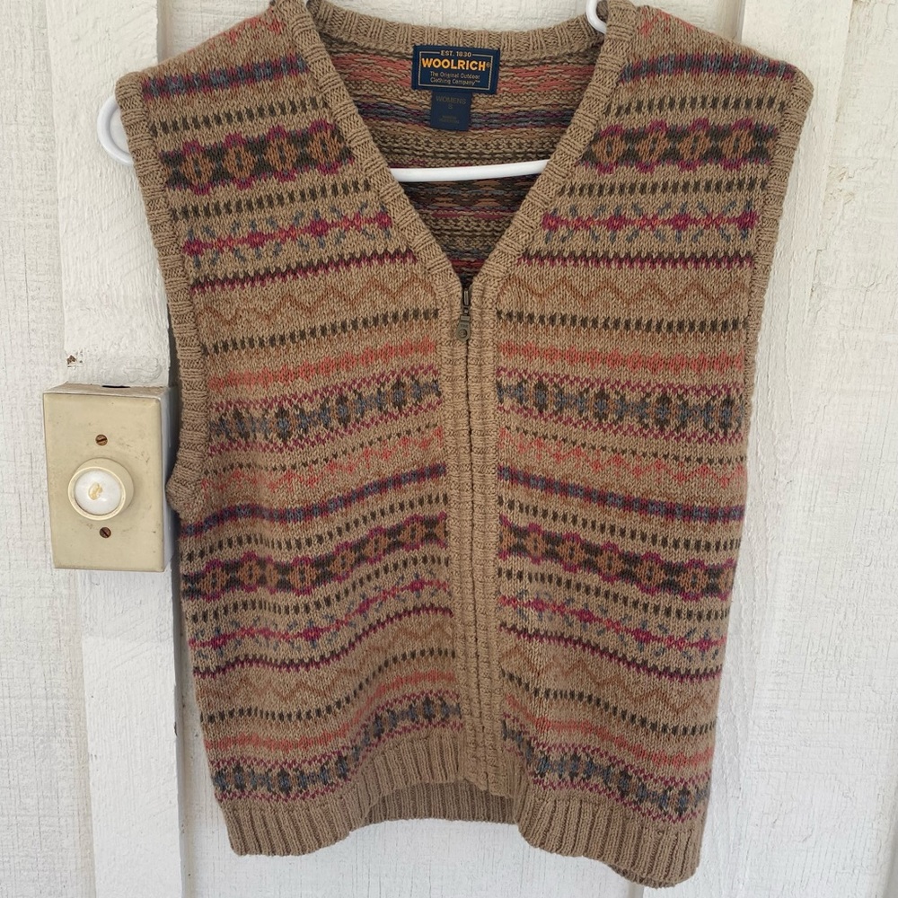 Woolrich Vintage Knit Vest